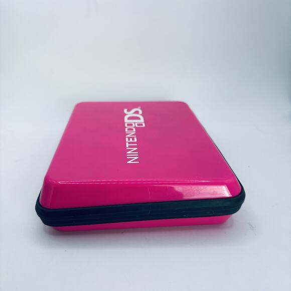 Pink Nintendo DS Power Hard Carry Travel Case for console & games. Clean! - Picture 5 of 12
